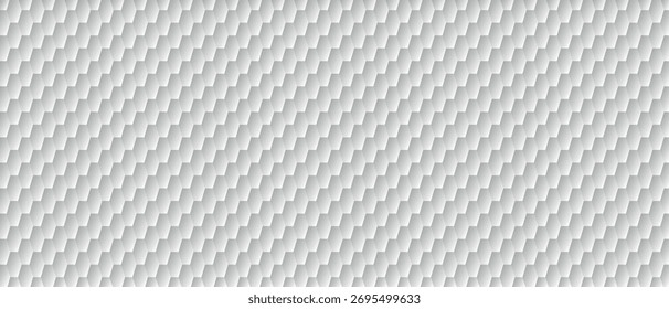 padrão de hexágono geométrico com gradiente cinza suave