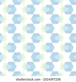 geometric hexagon seamless pattern