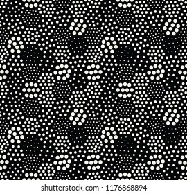 geometric hexagon seamless pattern dot design