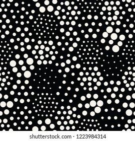 geometric hexagon seamless pattern dot design
