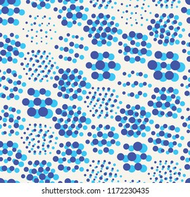 geometric hexagon seamless pattern trippy design