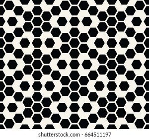 geometric hexagon seamless vector grid pattern background
