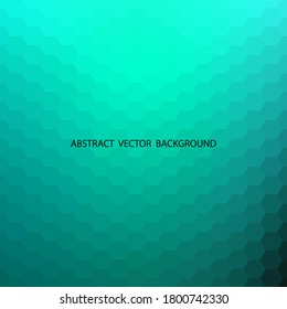 Geometric hexagon shapes background. Colorful mosaic pattern. Blue hexagons