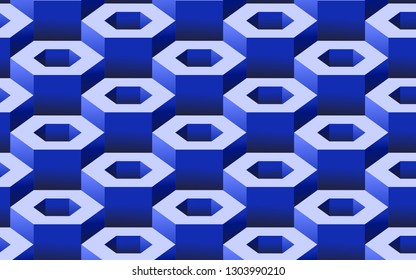 Geometric Hexagonal Background