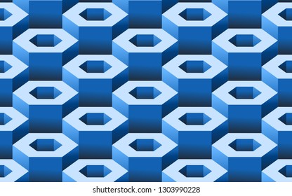 Geometric Hexagonal Background