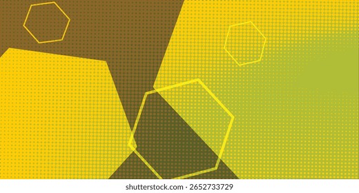 Forma hexagonal geométrica. Símbolo geométrico do heptagon. Traçado editável. Fundo de grãos pontilhados.