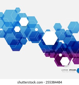 Fondo de formas exageradas geométricas