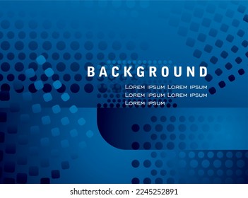 Geometric high tech background design. Vector horizontal template for digital business banner, presentation page, cover, formal invitation, luxury voucher, prestigious gift certificate and others.

