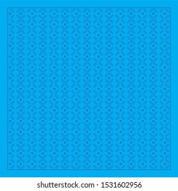 Geometric hijab design. Scarf pattern