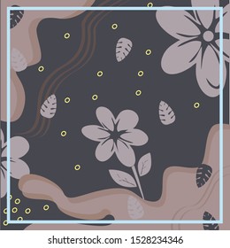 Geometric hijab design. Scraf pattern