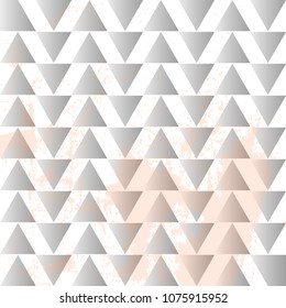 Geometric hipster abstract chevron pattern with gold triangular elements. Trendy chic golden background design for wedding, invitations, birthday, save the date, anniversary, fashion banners, web 