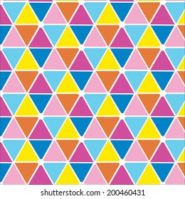 Geometric hipster retro background, place your text on the top of it. Retro triangle background.