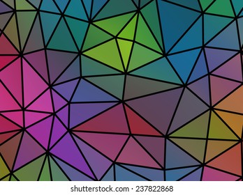 Geometric hipster retro background with place for your text.