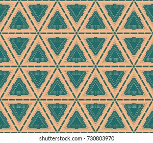 Geometric Hipster Triangle Seamless Pattern. Vector illustration. for design, presentation, wallpaper