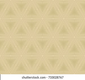Geometric Hipster Triangle Seamless Pattern. Vector Fashion design print
