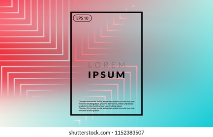 geometric Holography Background.  Futuristic gradient mesh . Vector minimalistic, Suitable For Wallpaper  Banner  Card  Book Illustration  Web Landing Page  and Other Related Creative