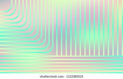 geometric Holography Background.  Futuristic gradient mesh . Vector minimalistic, Suitable For Wallpaper  Banner  Card  Book Illustration  Web Landing Page  and Other Related Creative