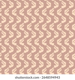 Padrão contínuo de cor houndstooth geométrico com ornamento pied-de-poule. Design gráfico monocromático. Moderno minimalista fundo quadrado elegante. Motivo quadriculado vetorial para tecido, têxtil.