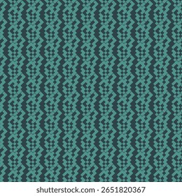 Padrão contínuo de cor houndstooth geométrico com ornamento pied-de-poule. Design gráfico monocromático. Moderno minimalista fundo quadrado elegante. Motivo quadriculado vetorial para tecido, têxtil.