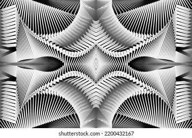 Geometric Hyperrealism Dynamic Futuristic Diffusion Halftone Background