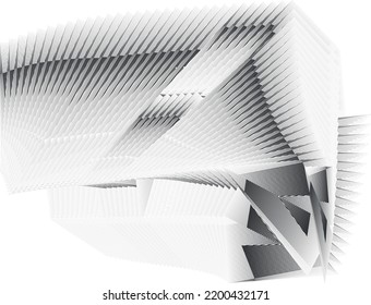 Geometric Hyperrealism Dynamic Futuristic Diffusion Halftone Background