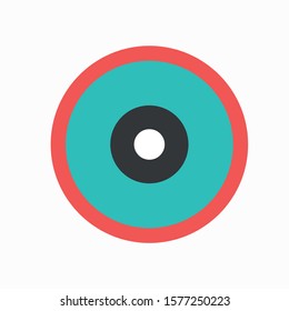 Geometric Icon. Flat isolated illustration for your web design.