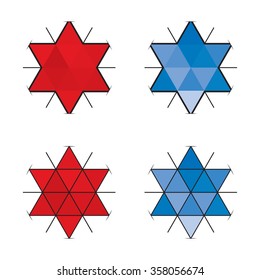 geometric icon vector illustration