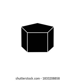 ilustración de símbolo de vector de icono geométrico