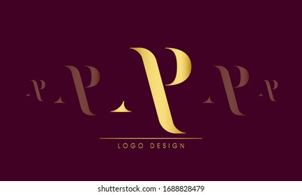 Geometric Iconic and Minimal Letter AP Logo Design For Your Business In Vector Format
