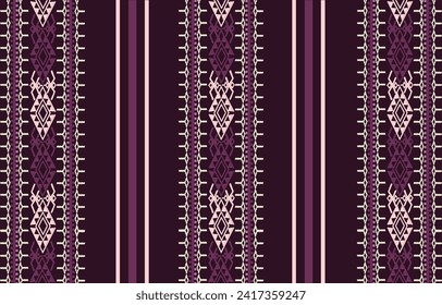 Geometric Ikat Embroidary Lace Pattern. Design for textile, Print on demand.