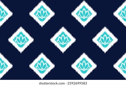 Geometric ikat ethnic oriental pattern for background 
traditional Design ethnic design for cloth , fabric and textiles