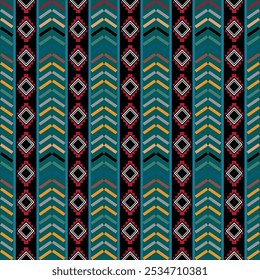Geometric ikat sameless pattern traditional tribal design geometric patterns afican style design for background ,carpet,clothing,wrapping,vector,afican patterns,fabric,fashion,wallpaper,decor,textiles