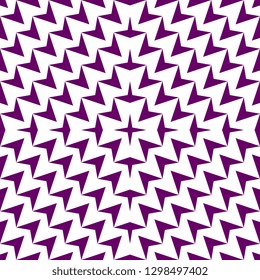 Geometric illusion abstract seamless pattern vector illustration for fashion textile print and wallpaper