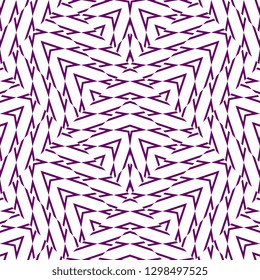 Geometric illusion abstract seamless pattern vector illustration for fashion textile print and wallpaper