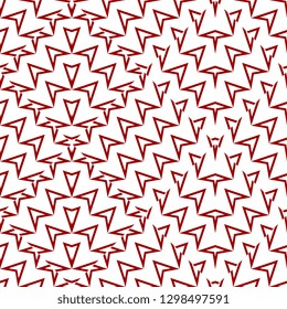 Geometric illusion abstract seamless pattern vector illustration for fashion textile print and wallpaper