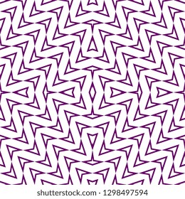 Geometric illusion abstract seamless pattern vector illustration for fashion textile print and wallpaper