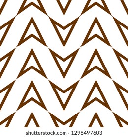 Geometric illusion abstract seamless pattern vector illustration for fashion textile print and wallpaper