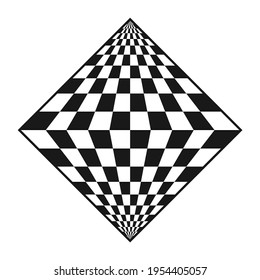 Geometric Illusion Vector Template Design