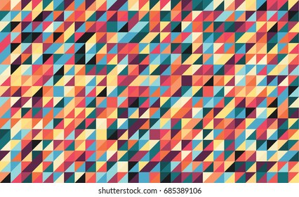 Geometric illustrated background pattern