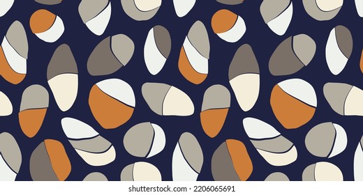 Geometric illustration background. Seamless pattern. Vector.