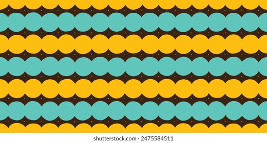 Geometric illustration background. Seamless pattern. Vector.