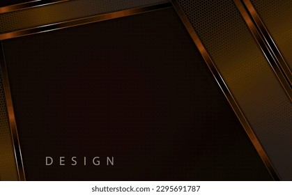 Ilustración geométrica de las cortinas inclinadas de malla m con un borde brillante