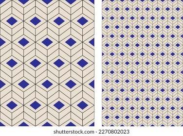Geometric Illustration . Vector Pattern .