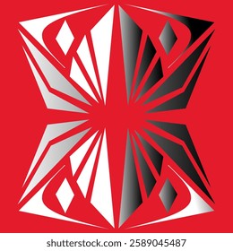 geometric images with attractive colors 