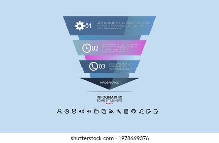 Geometric Infographics Design Template Pro Vector