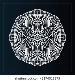 Geometric Islamic Arabic Pattern Background Png Mandala