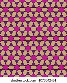 Geometric Islamic ornament.Seamless vector.