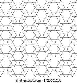 Geometric Islamic Pattern. Arabic Tessellation. Vector Pattern