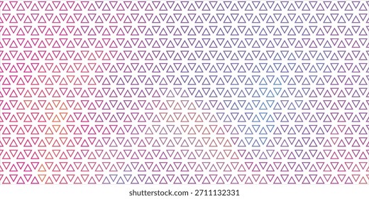 Conjunto de diseño de cubierta de semitono de triángulos isométricos geométricos. Ilustración vectorial. Eps 10