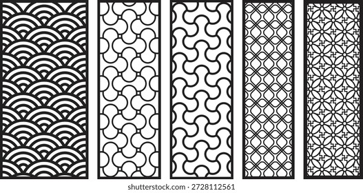 And geometric jali patterns with intricate lattice 1